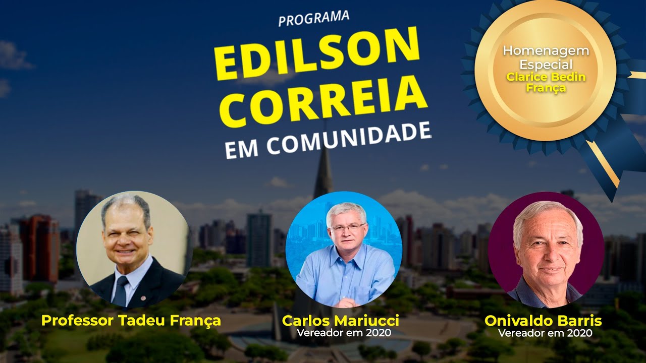 EDILSON CORREIA EM COMUNIDADE – 30/01/2025
