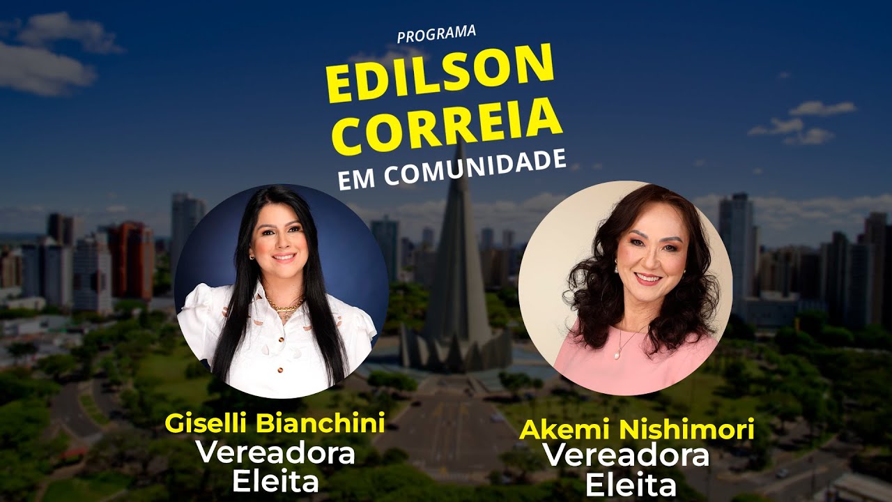 EDILSON CORREIA EM COMUNIDADE – 31/10/2024