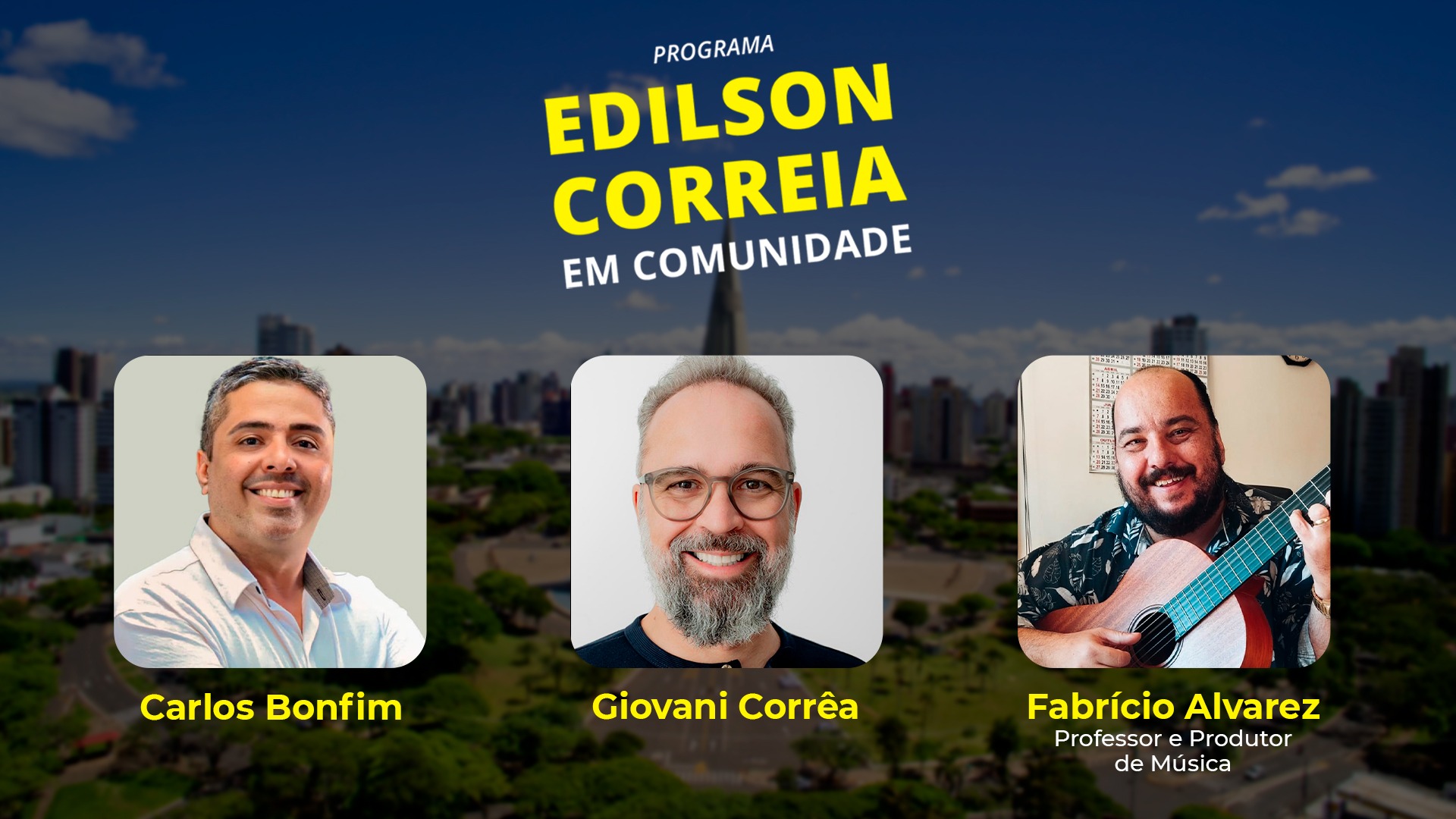 EDILSON CORREIA EM COMUNIDADE – 06/06/2024