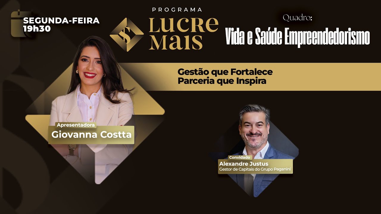 Vida e Saúde Empreendedorismo | LUCRE MAIS – Giovanna Costta