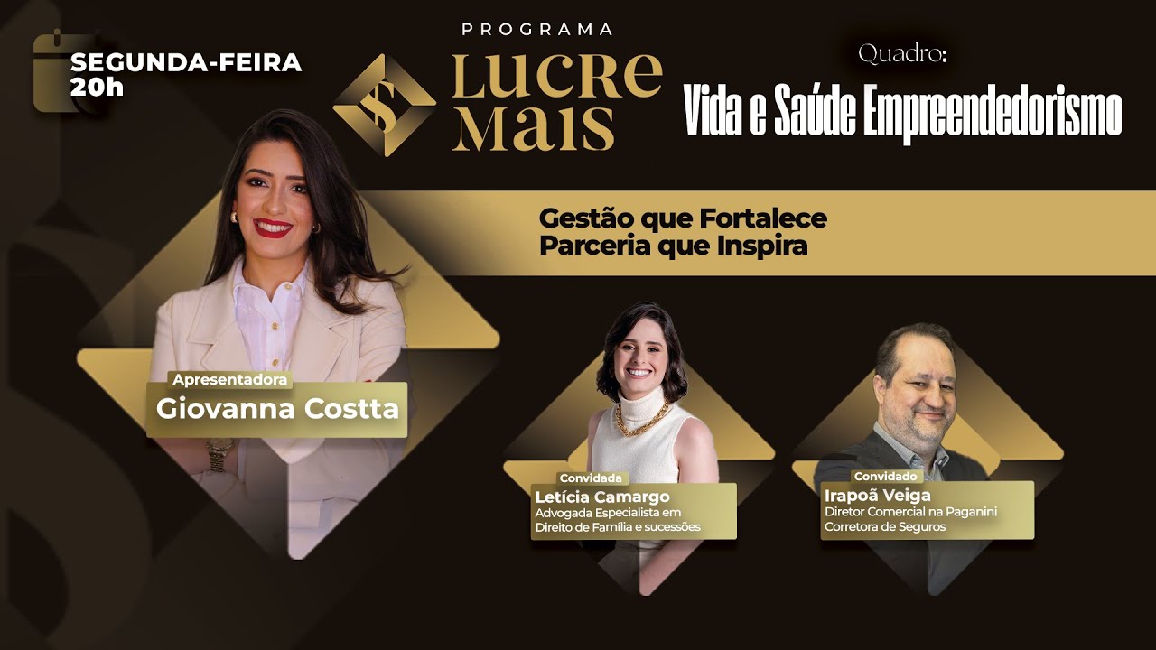 PLANEJAMENTO SUCESSÓRIO EMPRESARIAL | LUCRE MAIS – Giovanna Costta