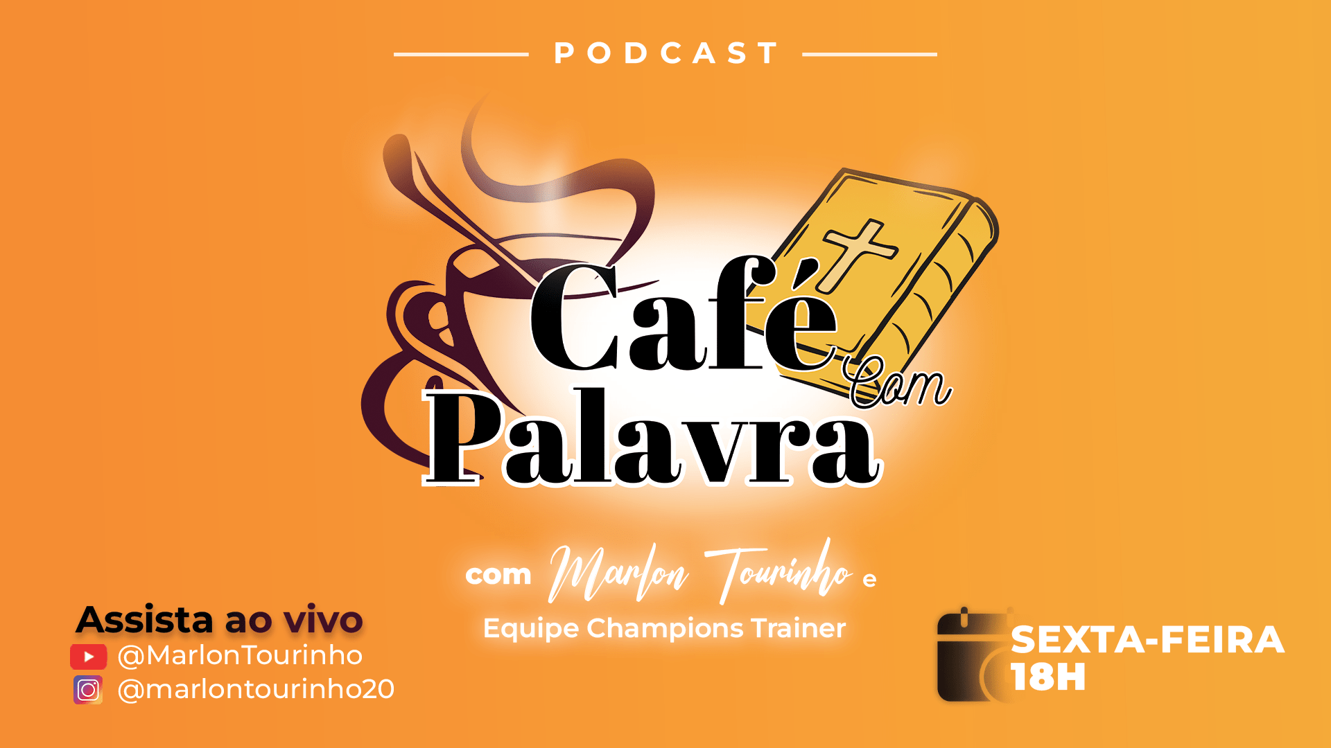 Superação | Café com Palavra por Marlon Tourinho – TV INGÁ