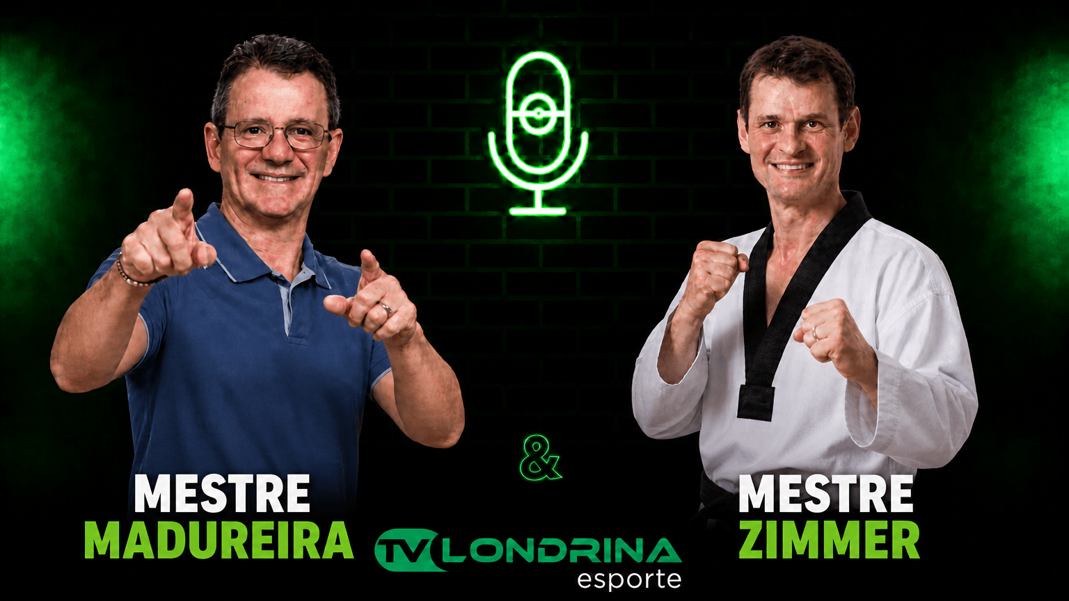 Mestre Madureira e Mestre Zimmer – TV Londrina Esportes #12 | TV Londrina